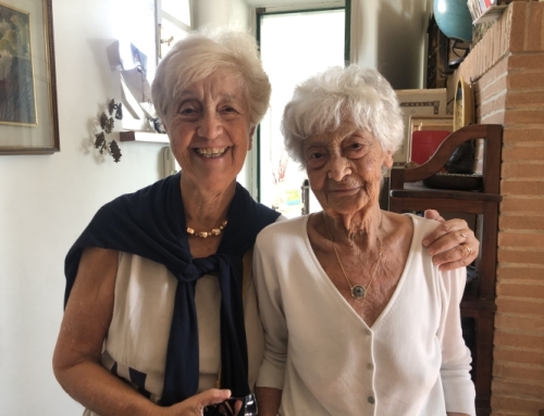 Armanda's fun and fabulous sister, Chiarella, still lives in her home above Armanda and Guiseppe's.