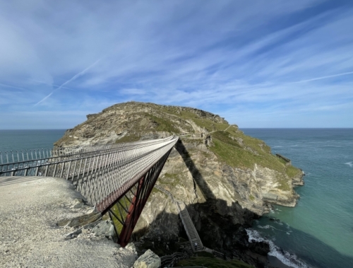 One day we took a road trip up to Tintagel Castle, an historic site about an hour north of Padstow.