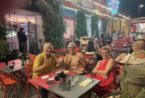 And for aperitivo! Again, many of you have met Antonio and Tina. :)