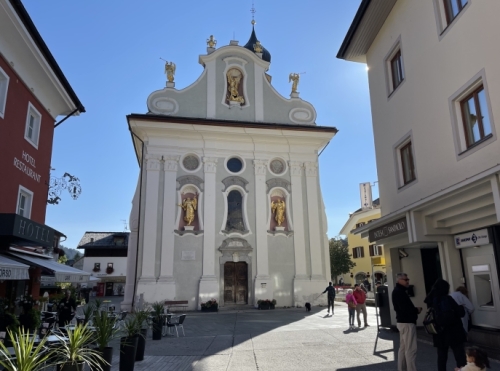 There are two towns further east along the valley from Villabassa, but still in Italy; San Candido is the last stop before the Austrian border.