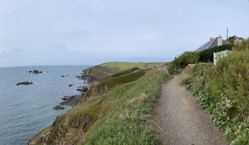 Even a short walk around the coastline here delivers stunning views like this.