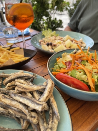 Porto Venere is a great spot for a lunch stop, and in this part of the world, it's all about the anchovies.