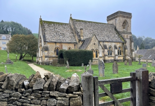 And St Barnabas church in the tiny village of Snowshill. 