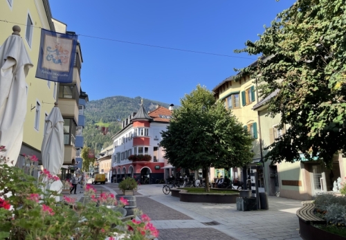 One day we ventured over the border into Lienz.