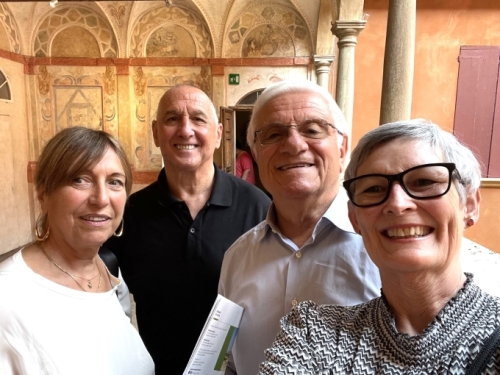 We'd gathered in Dozza not only to experience this beautiful village, but also to celebrate Patrizia's birthday.