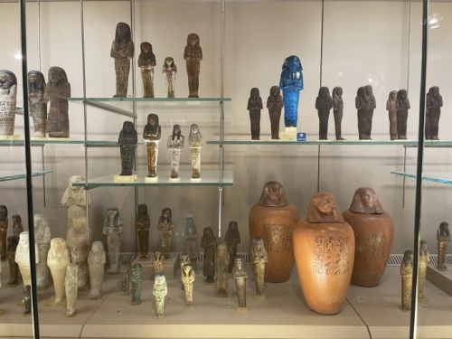 In Bologna's Museo Archeologico, there's a permanent Egyptian exhibition. 
