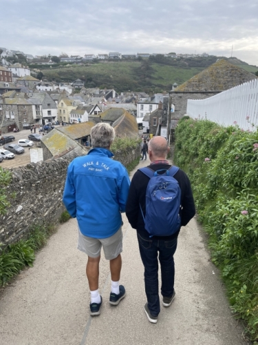 While there's not a lot of obvious 'Doc Martin' action in the village, there is a 'Walk and Talk' tour which we joined (along with four other Australians and an English couple).