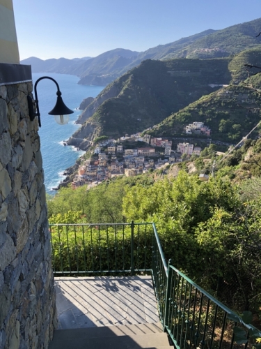 It doesn't look much, until you walk around the corner and begin to descend the stairs.