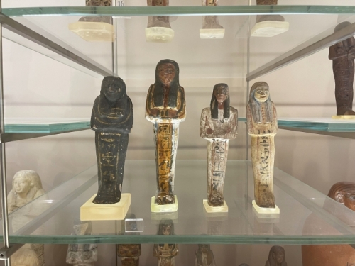 Greg and I visited a couple of weeks ago; we're always amazed at how many Egyptian artifacts are on display in Italy.