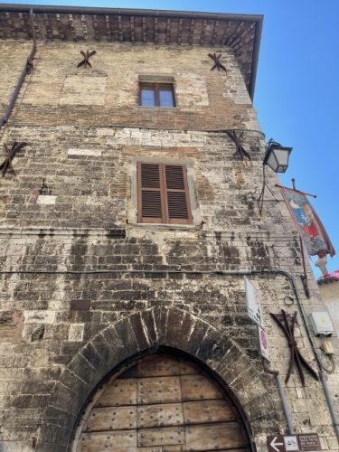 We especially enjoyed our visit here because Gubbio is also Patrizia's home town.