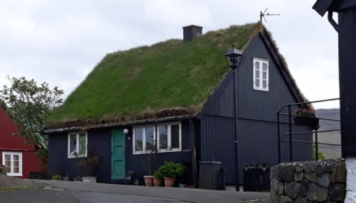 The old town is a maze of narrow, winding streets where many traditional buildings - known as '14th century houses' - remain