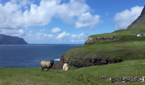 Until they blasted a tunnel through the mountains in 2004 the only way in was to walk over the top or come by boat and climb up the cliff face