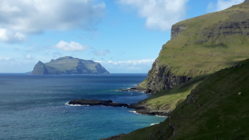These days some remote islands are serviced by a helicopter shuttle 