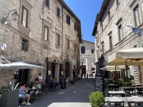 Montegridolfo, Macerata and Gubbio. Three regions, three towns, and a terrific Italian road trip.