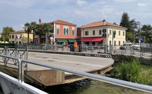 They spend their day driving up and down the canal, opening and closing bridges as boats pass by. We got to know our bridge openers pretty well. 