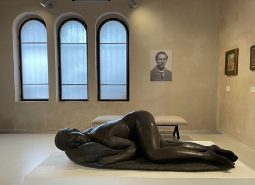 At the Museo Luigi Bailo, we saw an exhibition of Arturo Martini's work.