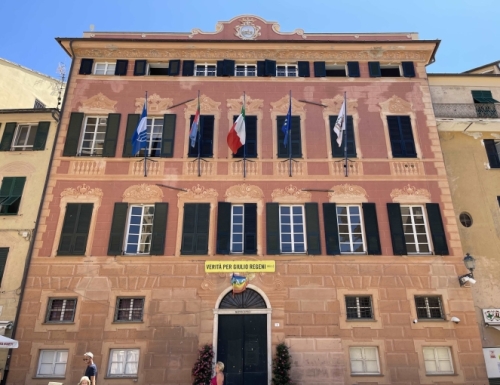 The 17th century Palazzo Durazzo-Pallavicini - originally the local bishop's seat - now serves as the town hall.