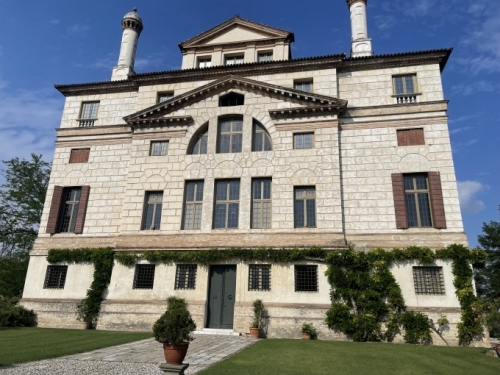 While most of the 'Palladian villas' were designed in the style of Andrea Palladio, this one - Villa Foscari, also known 'La Malcontenta' - was designed by the great man himself in the mid-16th century. 
