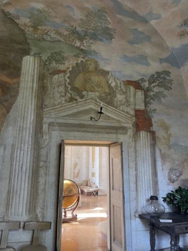 ... the second floor was where the noble owners lived and slept, 