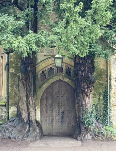 It's said this door inspired JRR Tolkien ... you can see it, can't you?