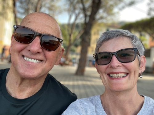 A fabulous end to a wonderful weekend. (I see how this is panning out - but don't worry, we won't close every post with a selfie!)