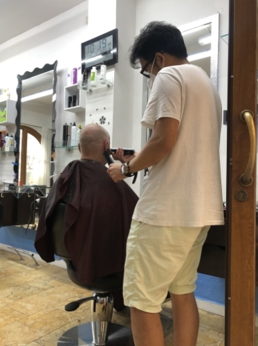 After all that touring around Treviso, there was just time for a quick tidy up before we hit the road again.