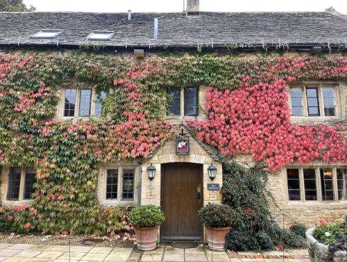 Autumn comes to the Cotswolds.