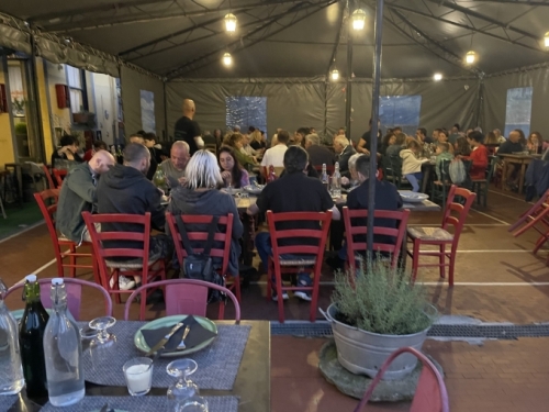 It's a wonderful trattoria that is a favourite of locals - and now us as well.