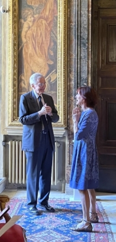 Palazzo Colonna is open for only a few hours each week, but on those days, the Prince himself is often found wandering the halls and greeting visitors.