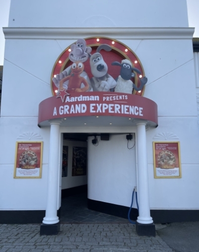 There's a whole tourist economy set up around this otherwise unremarkable headland.