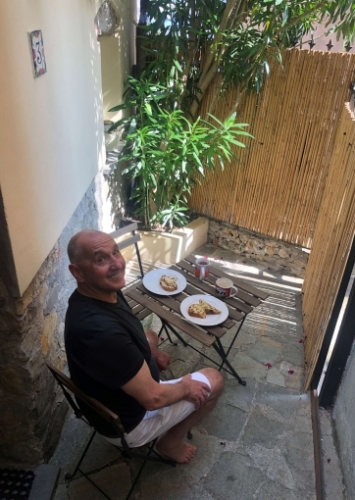 And a pleasant little courtyard at the front that catches the afternoon sun.