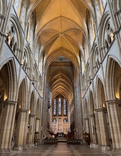 And, while there were definite reminders of the country we'd just left ...