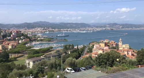 The added bonus is views like this from the windows on both levels.