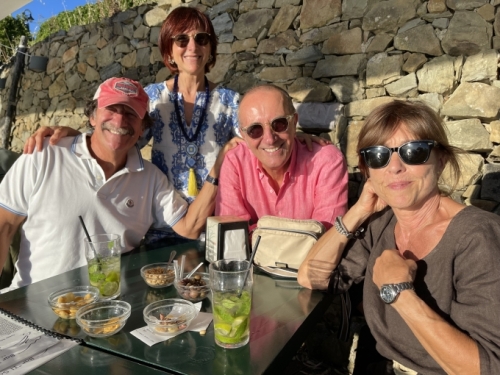 It's an incredible location to enjoy aperitivo.