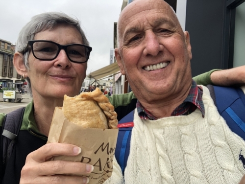First bite of the famed Cornish pastie confirmed the fact. You won't find these in Italy, Toto!