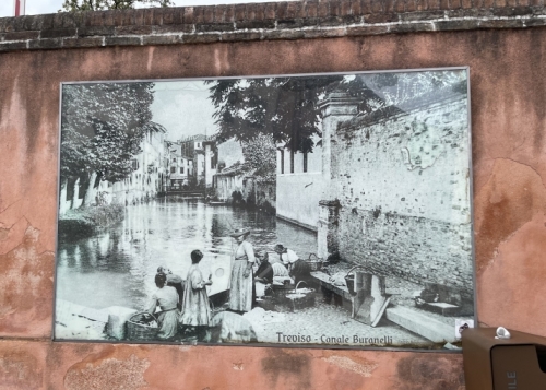 The Buranelli Canal once served as a local washhouse ...