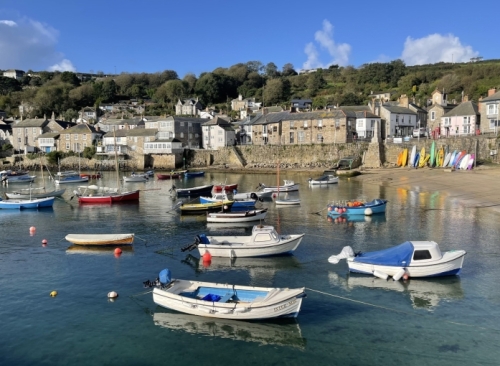 This beautiful little village was to be our base for most of our 10-day stay in Cornwall.