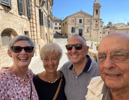 We were so fortunate to have the hometown girl - and her husband - as our guides.