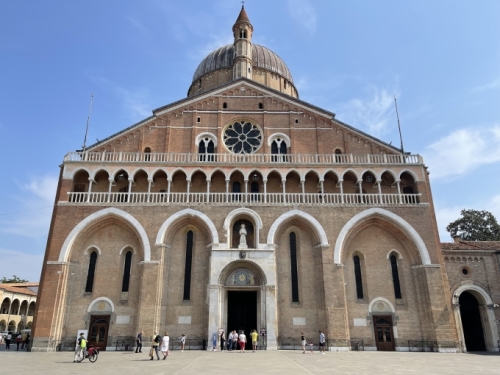 The Basilica di Sant'Antonio, patron saint of the city.