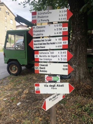 Fortunately, there are any number of excellent walking tracks around Borgotaro.