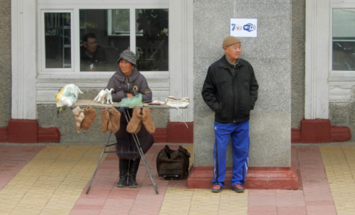 Occasionally we'd arrive at a little station where families sell what they can to make a few tugriks (1 MNT = 0.00054 AUD)