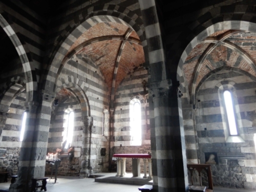 The striking church was completed around 1277, but people had worshipped here much earlier than that; a pagan temple existed on the site in the 5th century 