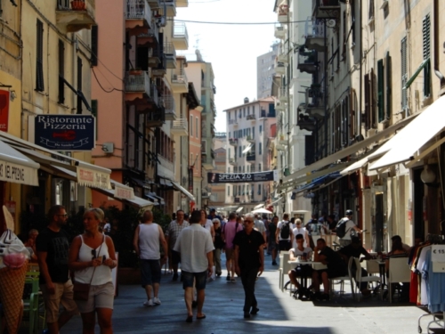 The city gives it name to the Gulf - officially it's known as the Gulf of La Spezia