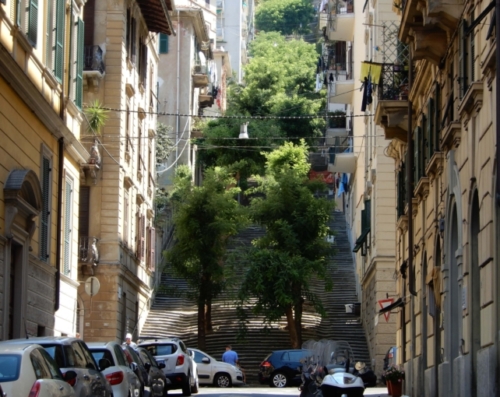 Not all of La Spezia's streets are navigable by car :)