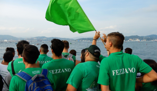 There were plenty of supporters on hand to cheer on their team