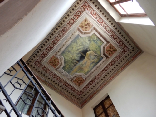 Wealthy families lined Borgotaro's main street with their palaces