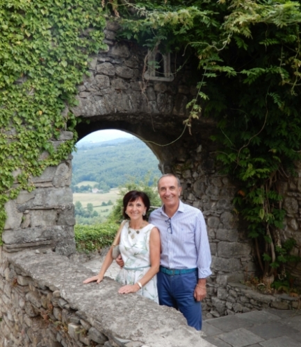 We met Rita and Elio at the festa in Fezzano; Elio's grandparents had lived in that village all their lives and his mother grew up there