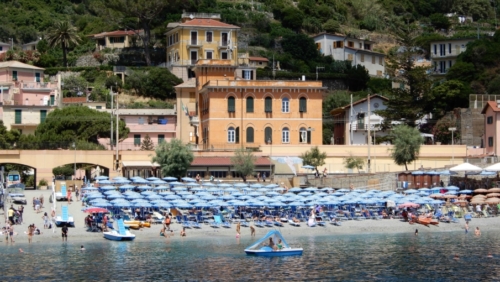 Monterosso, at the northern end of the Cinque Terre