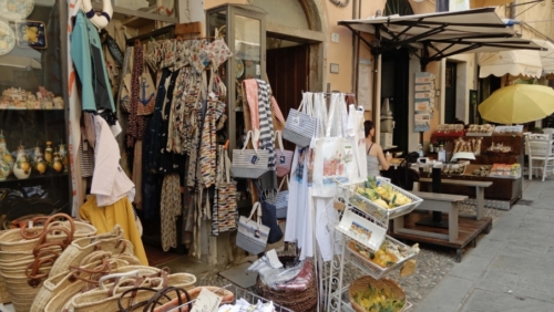 This little bar had been our go-to aperitivo place - now it's almost hidden by the shop next door