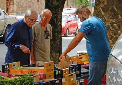 the locals come out to buy